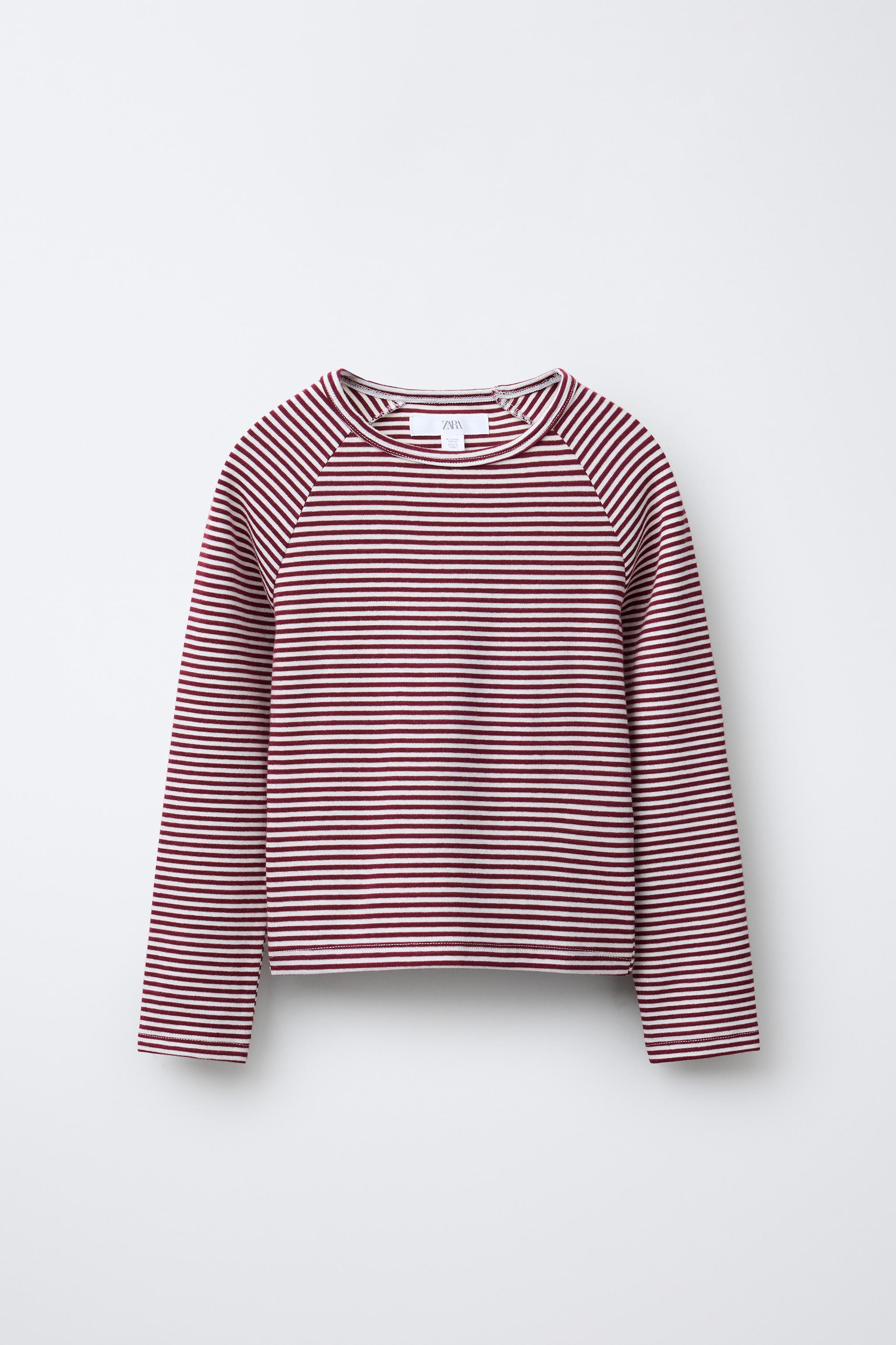 T-SHIRT À RAYURES AVEC MODAL